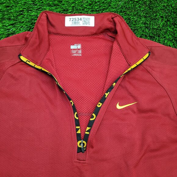 NikeFIT Pullover Jacket Large 22x26 Red - Picture 15 of 16